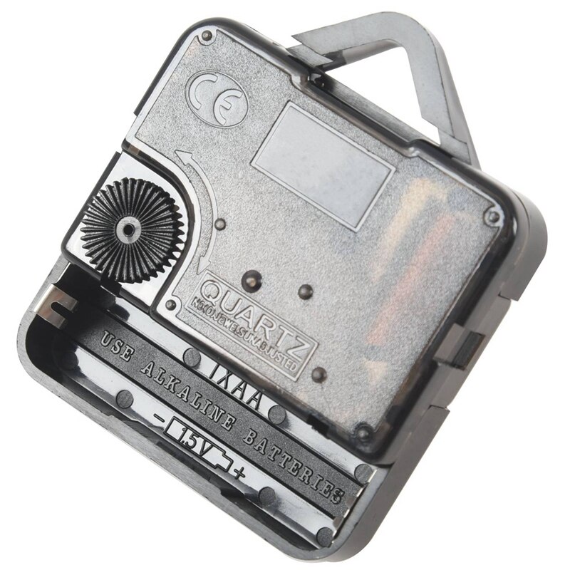 Clock Movement Mechanism With Black Hour Minute Second Hand DIY Tools Kit DIY Design Art Digit Wall Clock. 