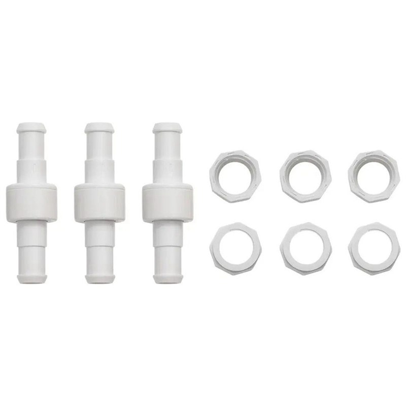 D20 Hose Swivel with D15 Hose Nut Compatible with 280, 380, 180 Pool Cleaner Hose Swivel,Pool Cleaner Replacement Parts