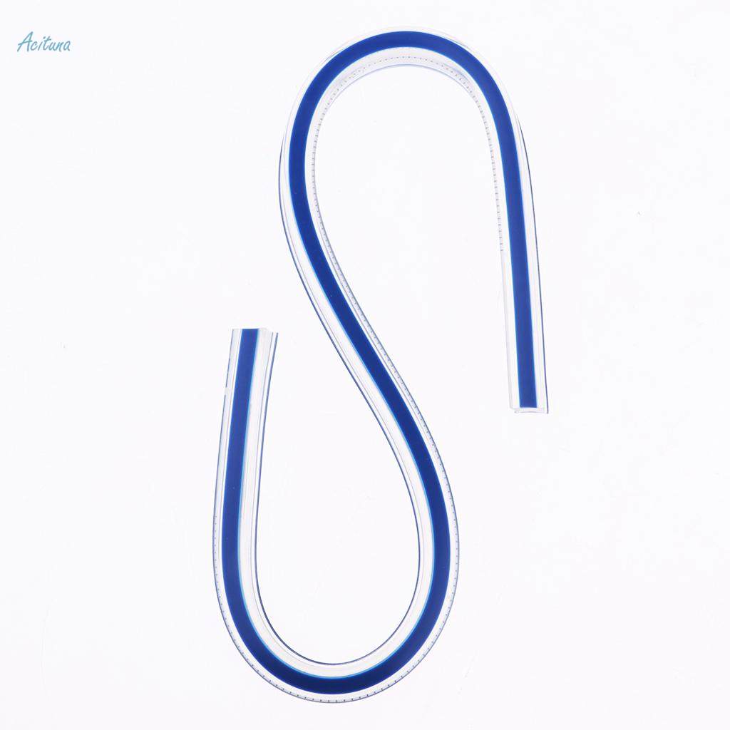 Plastic 30cm Flexible Curve Ruler Model Making Drawing Modeling Tools. 