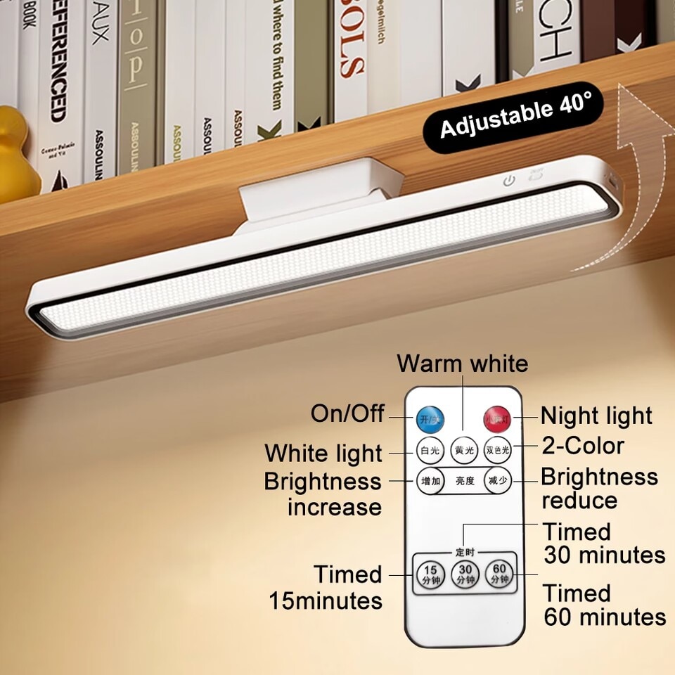 Xiaomi Magnetic Suction Desk Led Table Lamp USB Charging Eye Protection Table Lamp Bedroom Table Lamp Wardrobe Night Light Home. 