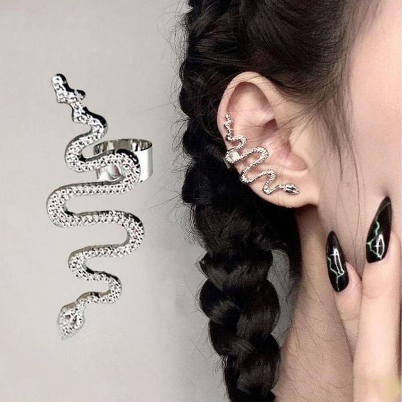 clip on punk earrings