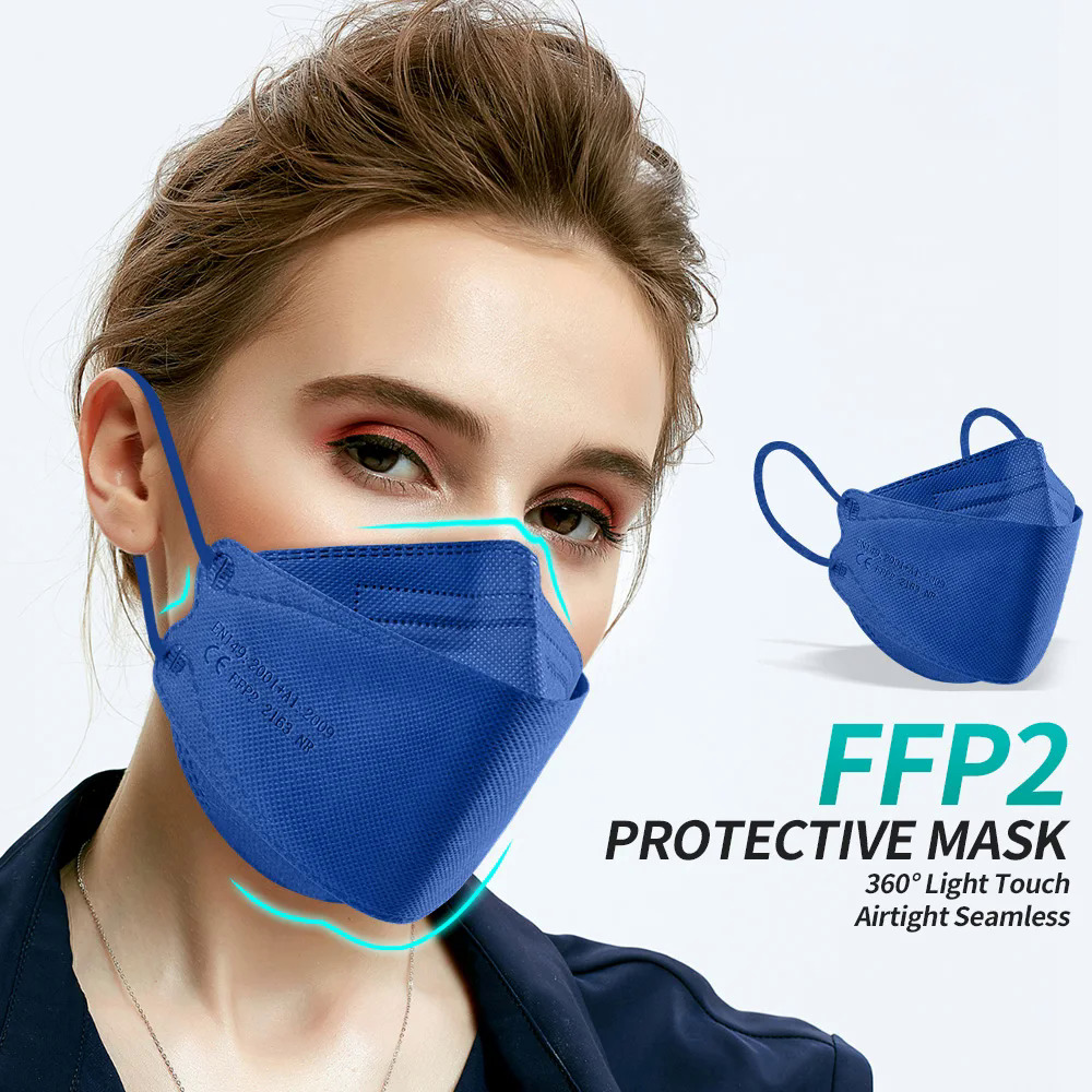 CE FFP2 mask fpp2 approved colors respiratory mask fpp2 Reusable Moth Face Mask kn95 mask FFP2mask ce ffp3. 