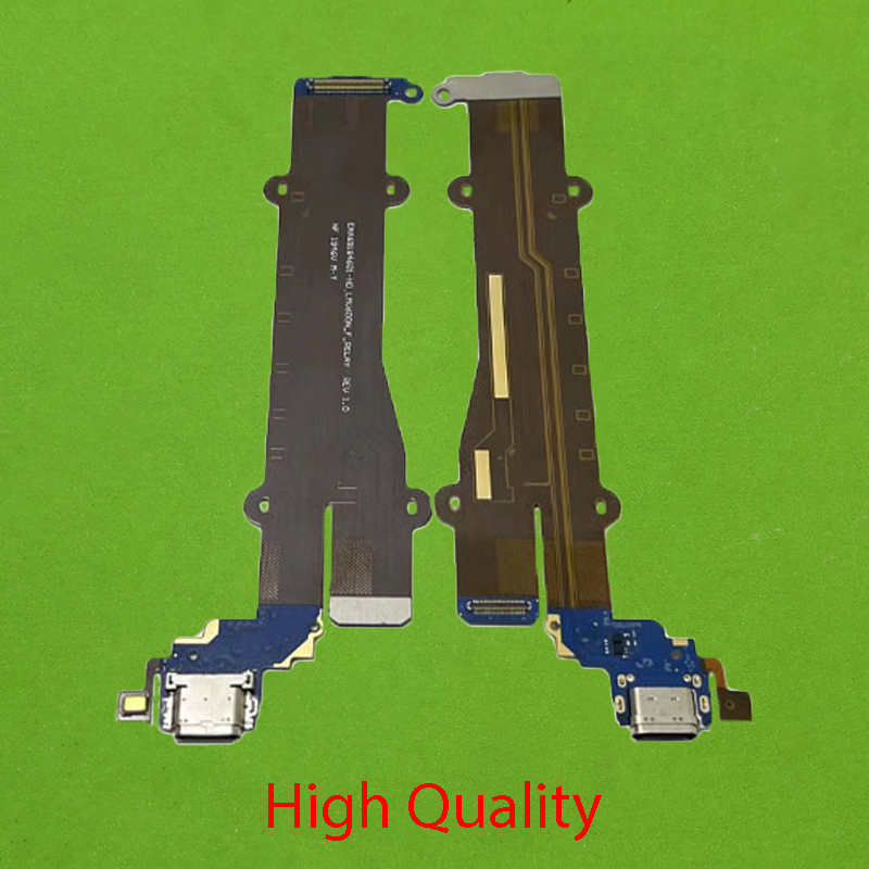 1pcs USB Charger Board Flex Cable For LG V60 ThinQ 5G V600TM V600AM LMV600EA Charging Port Connector With Microphone. 