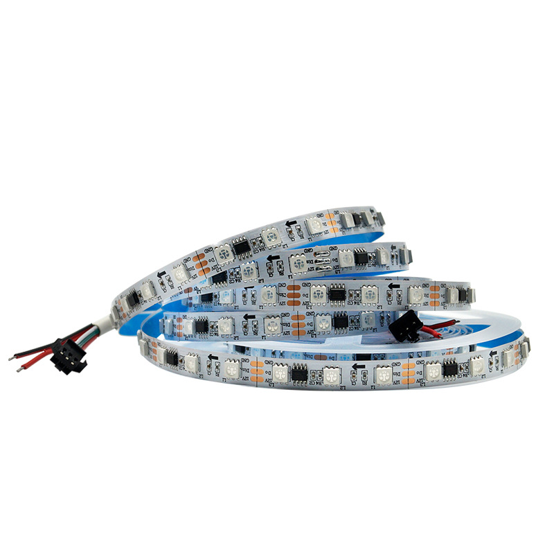 1903IC Low Voltage 5050RGB Colorful Light Strip WS2811IC Horse Racing 16703 Running Water Microphone Jazz Ambient Light Strip.