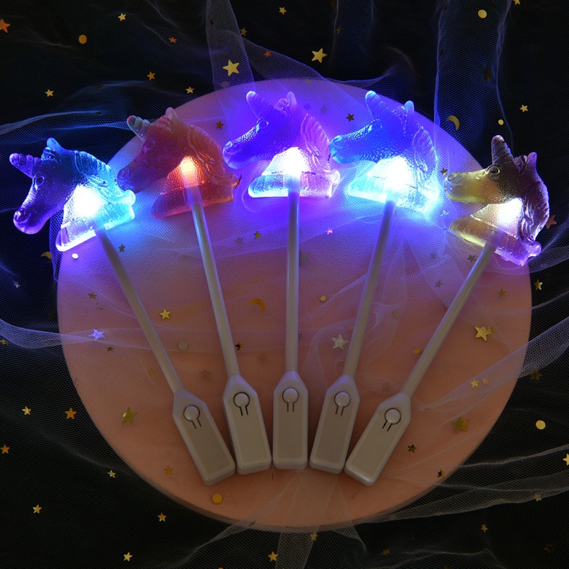 Tang Zizi Luminous Lollipop Wholesale Bar ktv Good-looking Internet-Famous Crystal Sugar Unicorn Fishtail Flash Sugar. 