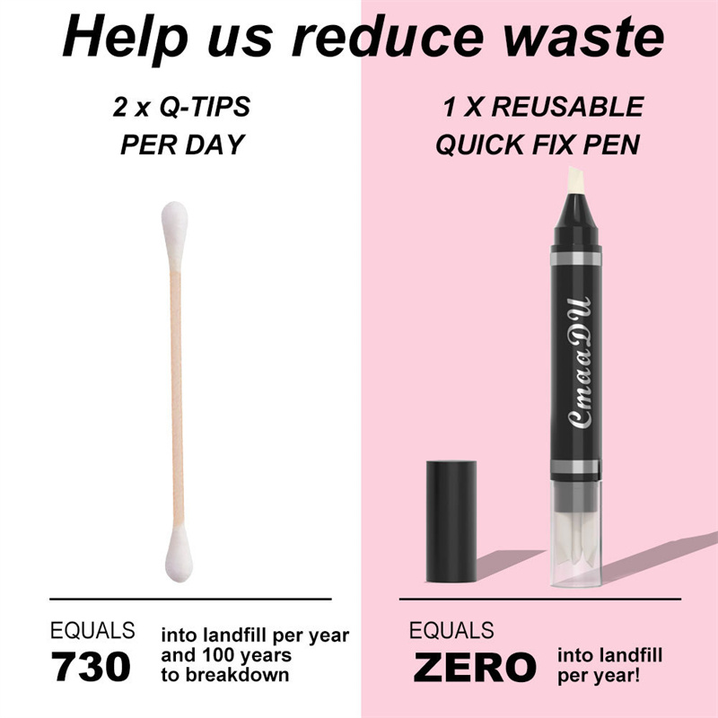 Face correction pen for eyes, eyebrows, lip liner, makeup correction pen, eraser stick, white square eyeliner remover, eraser for eyebrows, lips and Shapewear. 