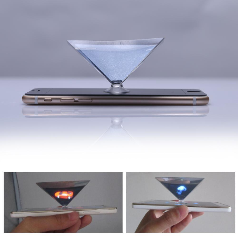 ALLOET Mobile Phone 3D Hologram Projector Display Advertise Holo Box Tablet Showcase Holographic Fil. 