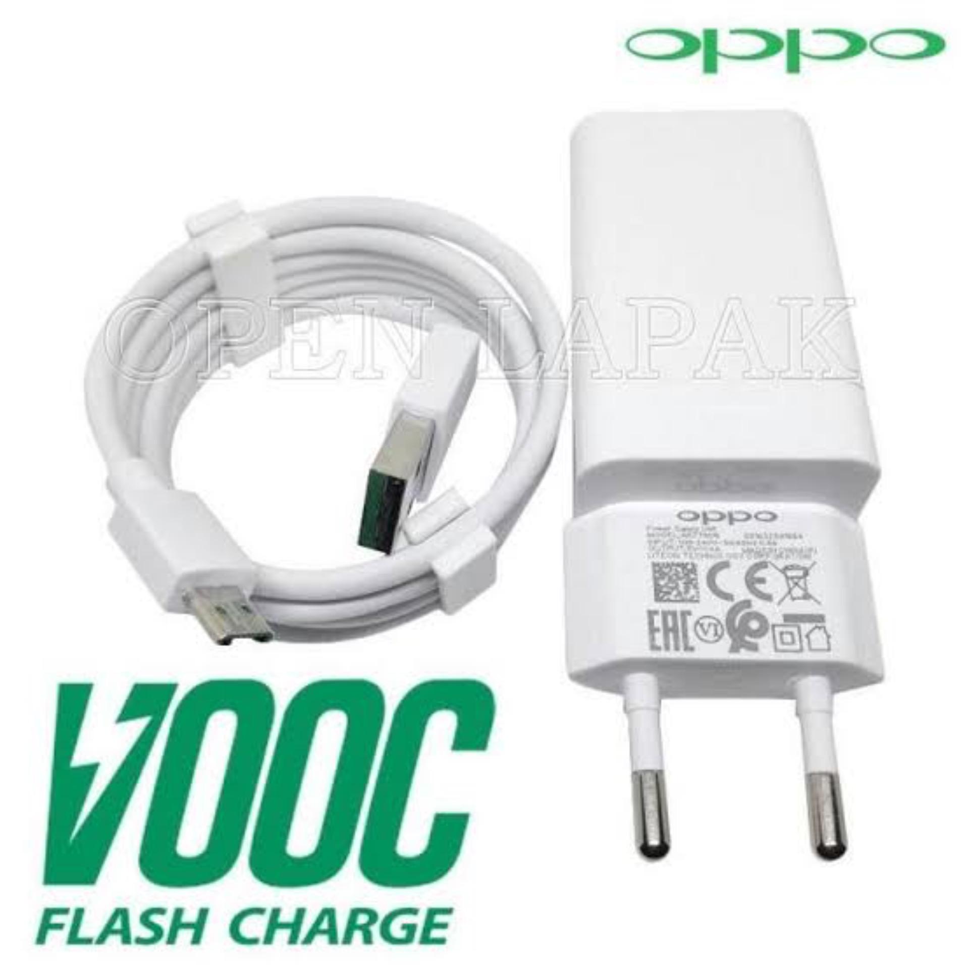 Oppo Super VOOC Charger For F3, F3 Plus F1s F1 F5 F7 F9 F11 F11 Pro Fast Charging with Micro USB Cable. 