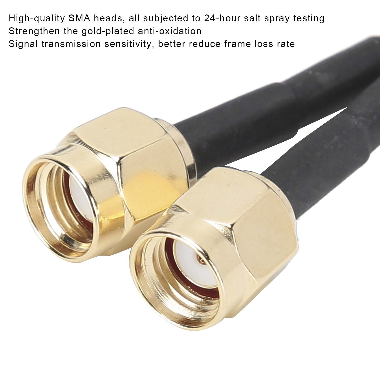 WiFi Antenna 2.4G/5G Dual Band 6DBI RPSMA Kit for Wireless Network Router Accessories. 