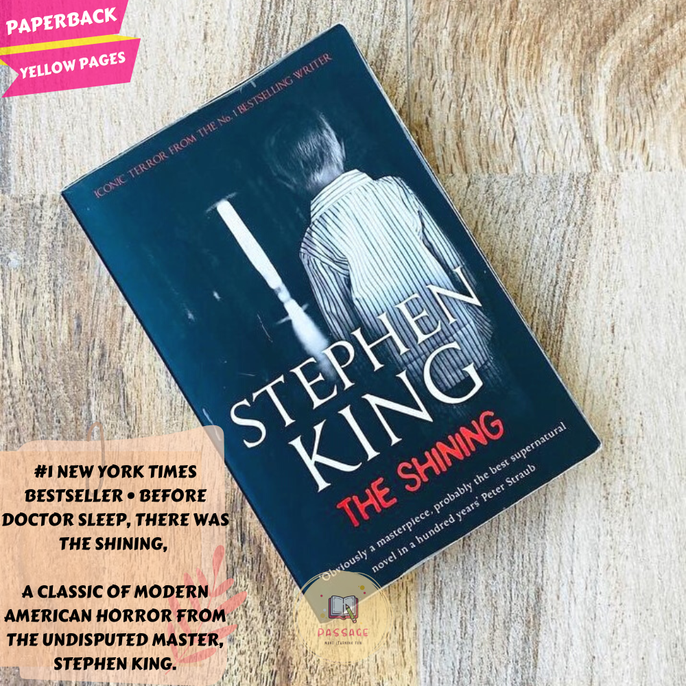 The Shining by Stephen King (Yellow Pages  Paperback)