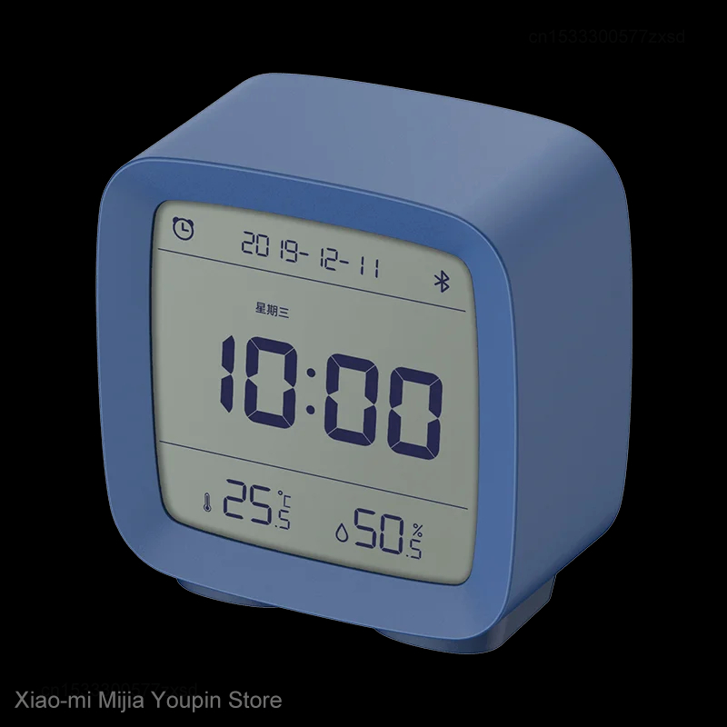 Xiaomi  Cleargrass Bluetooth Alarm Clock Temperature Humidity Sensor Meter Adjustable Nightlight