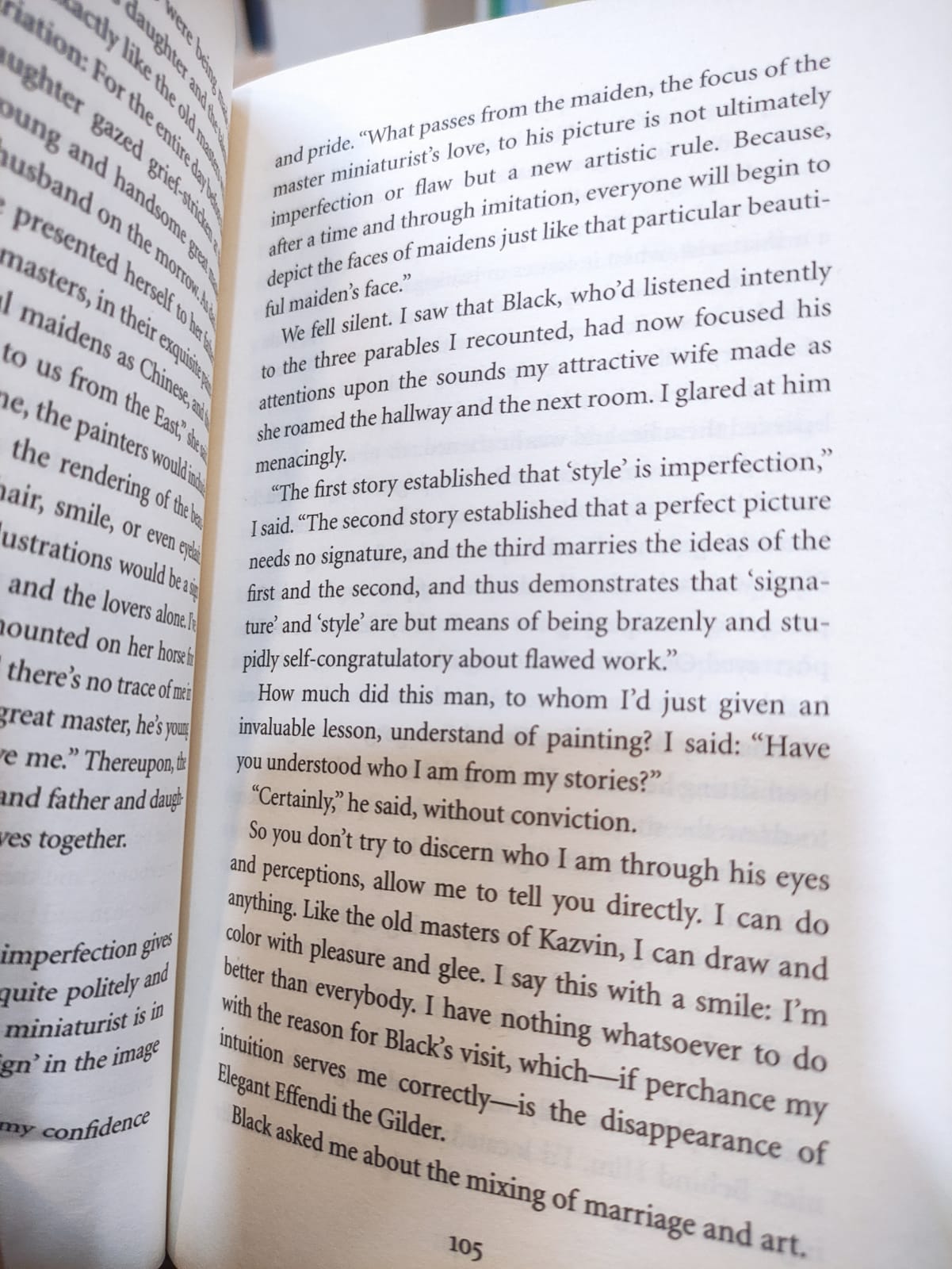 my name is red by orhan pamuk. 