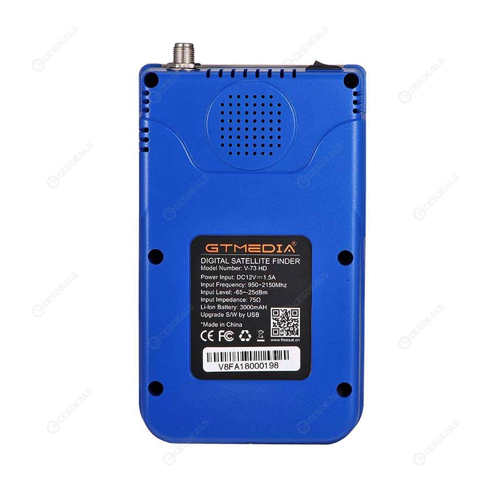 GTMEDIA V8 Finder Satellite Finder DVB-S2/S2X Digital High Definition Sat Finder DVB S2 HD 1080P Satellite Meter Satfinder (used product). 