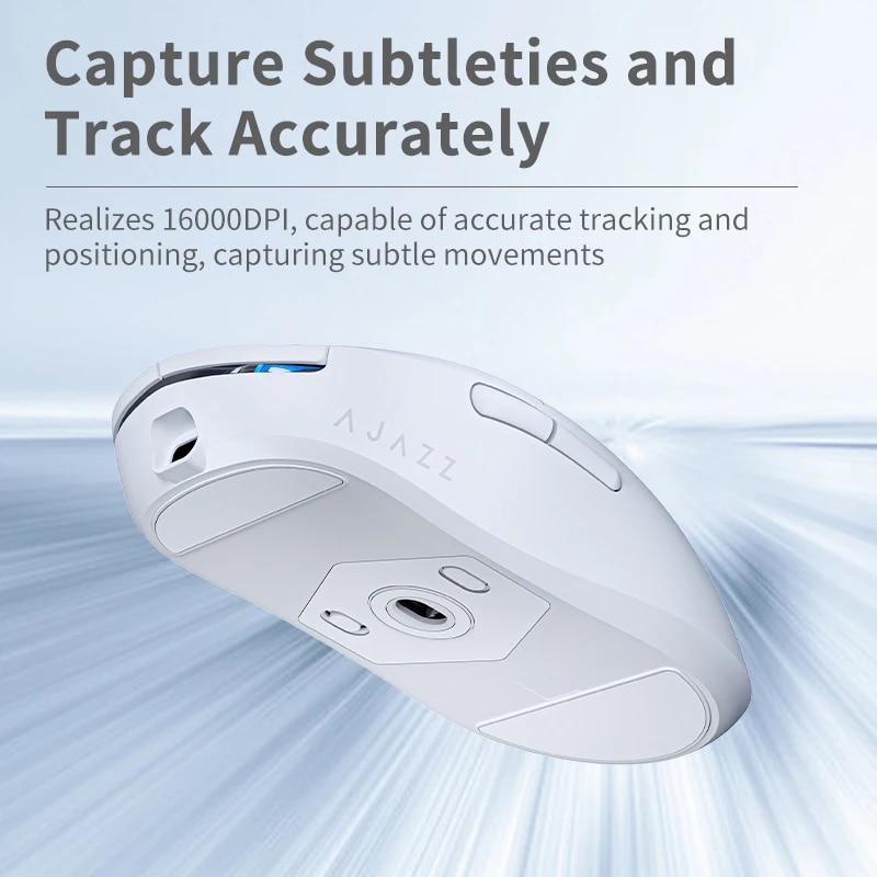 Ajazz NEW AJ199 MC Wireless Mouse 2.4GHz + Wired Gaming Mouse PAW3338 for Gaming Laptop PC Optical. 