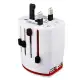 Au/Uk/Us/Eu Universal International/World/Travel Adapter/Converter Plug Power Multifunction Durable White