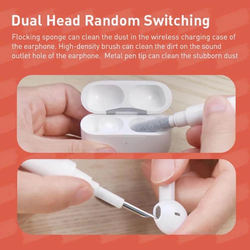 BlueWow H-330 Keyboard Cleaning Brush Computer Earphone Cleaning tools Keyboard Cleaner Key Cap Puller kit. 