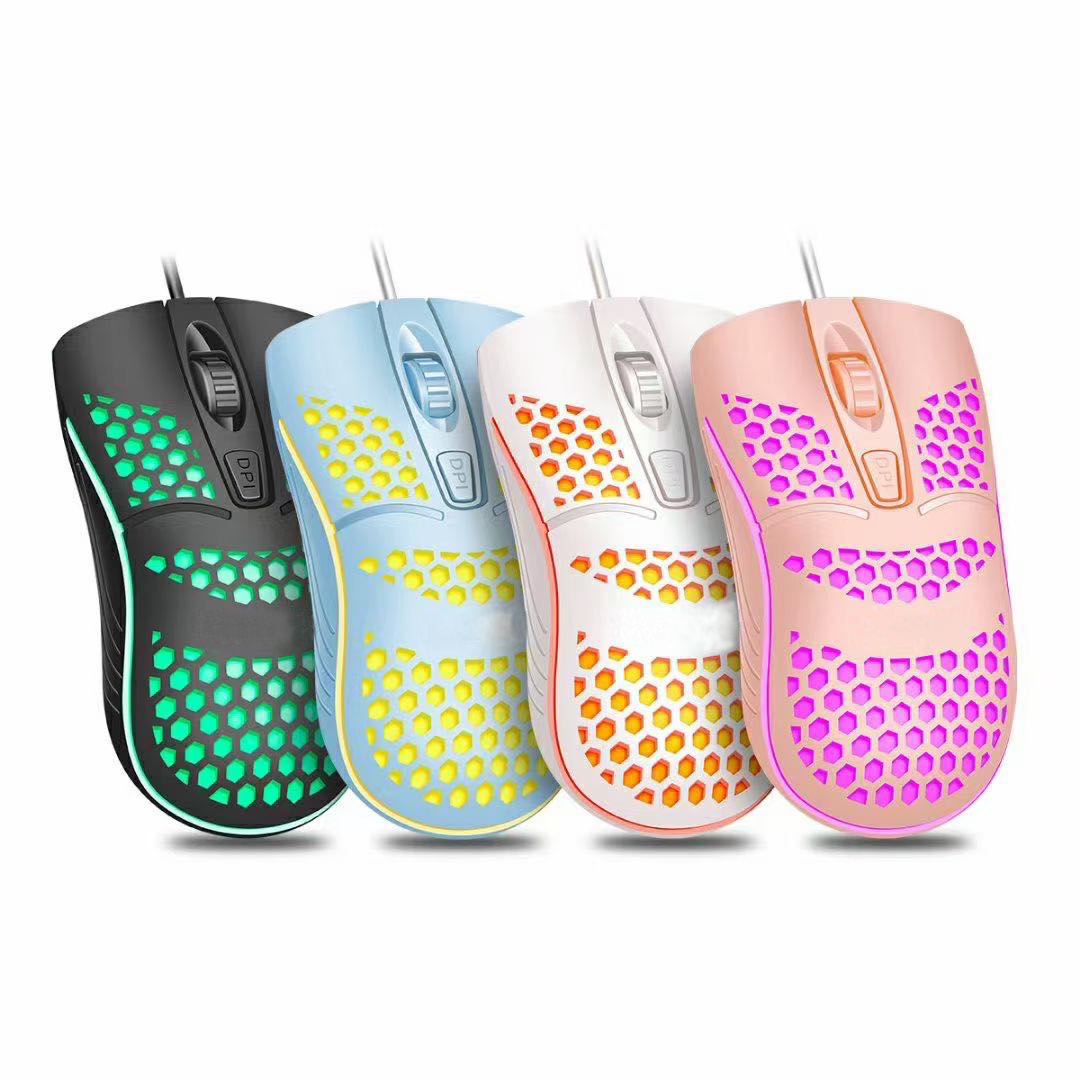 ZEUS KW-10 ( Killa-Web ) Wired Mouse Gaming Mouse with Lightweight Honeycomb Shell. 