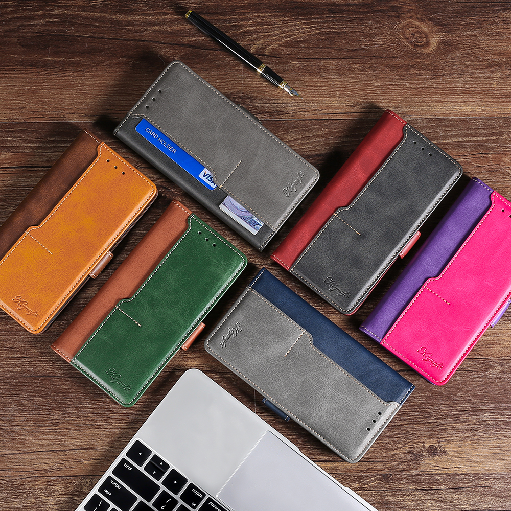 For TCL 30 SE / TCL 306 / TCL 305 Case Flip Leather Magnetic Case Wallet Protective Phone Cover. 