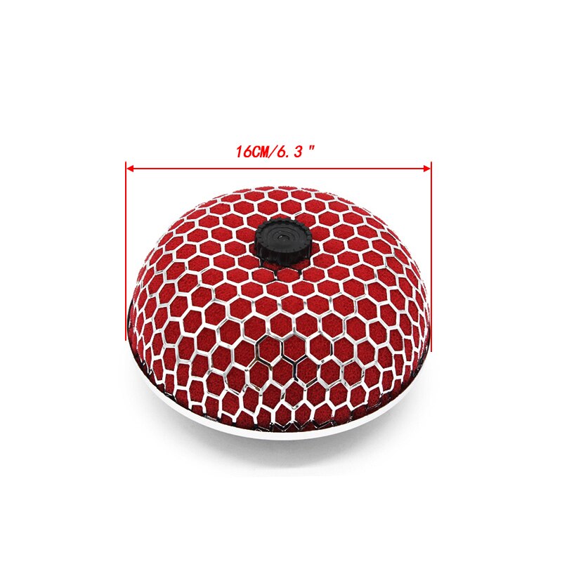 76MM Universal Mushroom type Sponge High Flow Cold Air Intake Filter. 