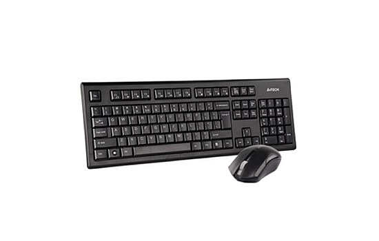 A4TECH 3000N Black Wireless Keyboard & Mouse Combo with Bangla. 