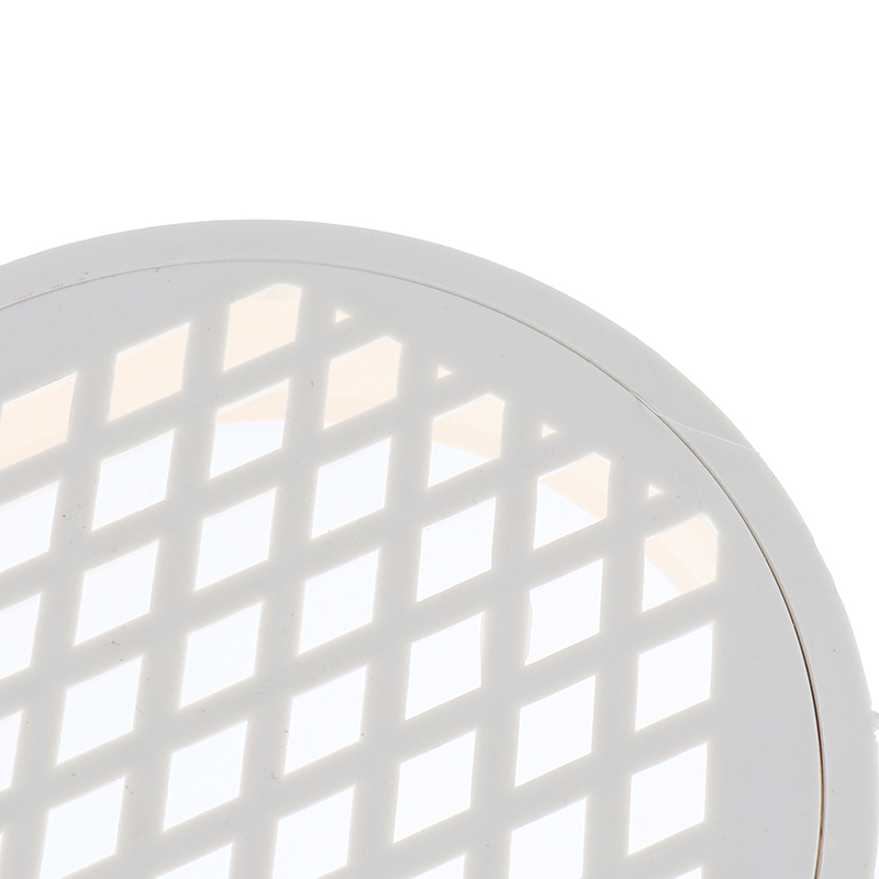 Insert Type Simple Floor Drain PVC 50-200 Round Pipe end cap Filter Net air vent. 