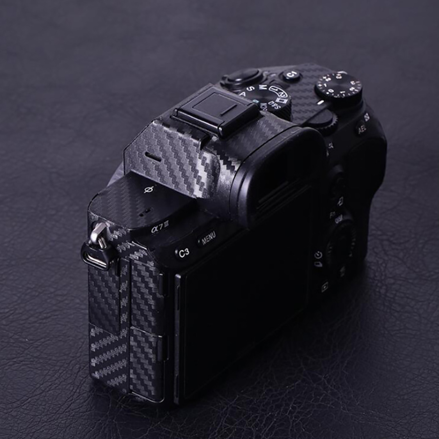 Anti-Scratch Camera Body Carbon Fiber Film Sticker For Sony A7 A7RIII A7C A7II A7S3 A9 A7M3 A7R4 A7IV A7S3 A1 A7R Cameras Skin. 
