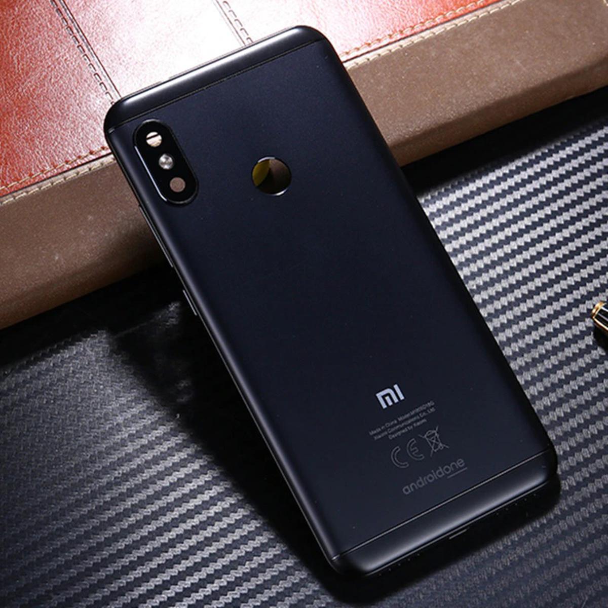 Xiaomi Redmi 6 Pro - ( Metal ) Casing / Back Shell / Back Panel / Battery Cover / Back Door / Back Replacement Part With Button