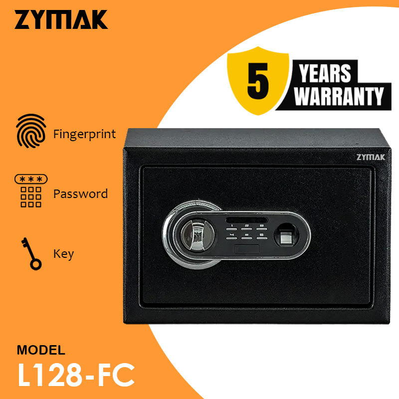 Fingerprint Locker Box Zymak L128FC Digital Plus Fingerprint Safe In Bangladesh Biometric Vault Safe Box Affordable Choice Sinduk Iron Safe