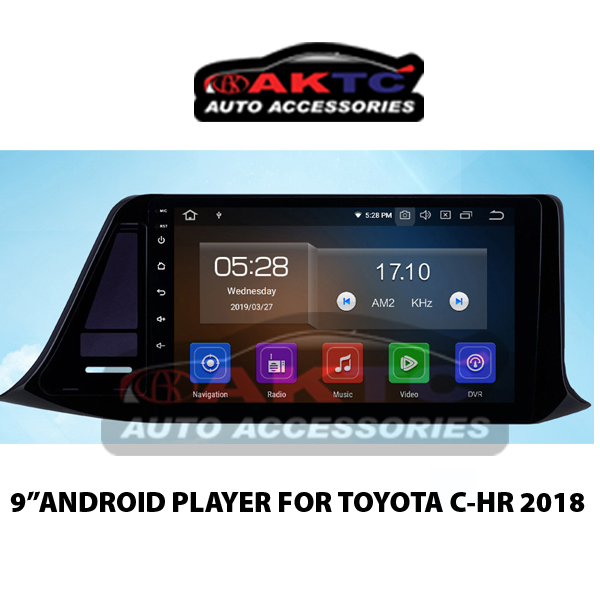 ANDROID PLAYER FOR TOYOTA C HR CAR PLAYER FOR CHR, CAR ANDROID PLAYER