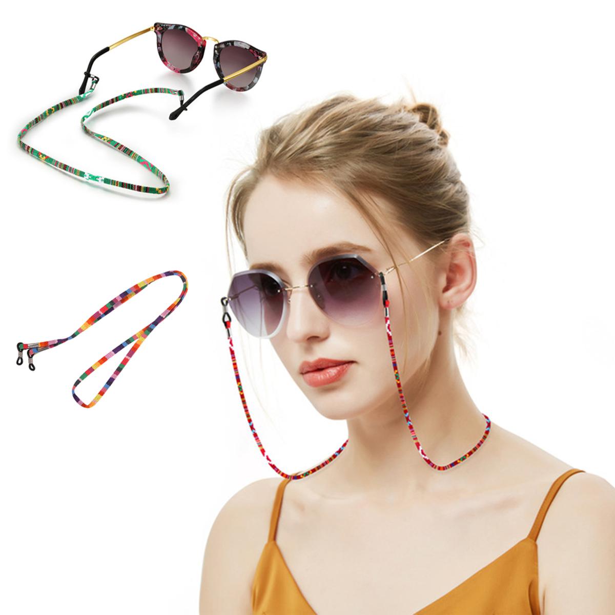 Eye Glasses String Chain - Eye Glasses String Holder Eyeglass Holder Strap Eyeglass Chain Eyeglass Cord Lanyard for Women Men