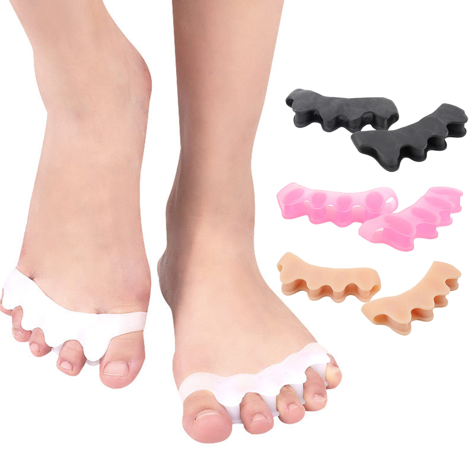 【Toy life hall】Toe Corrector Toe Foot Bandage. 