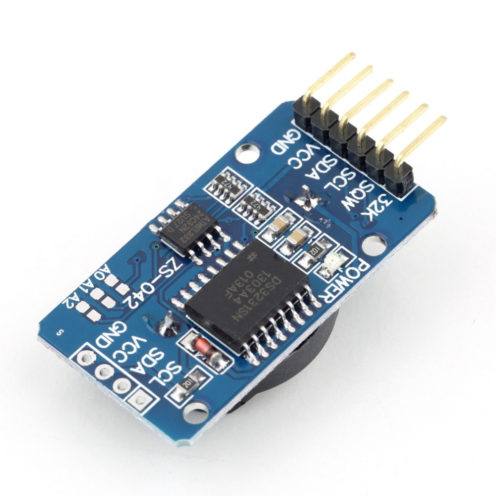 DS3231 DS-3231 3231 Hi-gh Accuracy RTC 6Pin Hi-gh Precision Re-al Time Clock Memory Module Use CR2032 Batteries For Arduino Raspberry Pi Electronics Circuitry & Parts. 