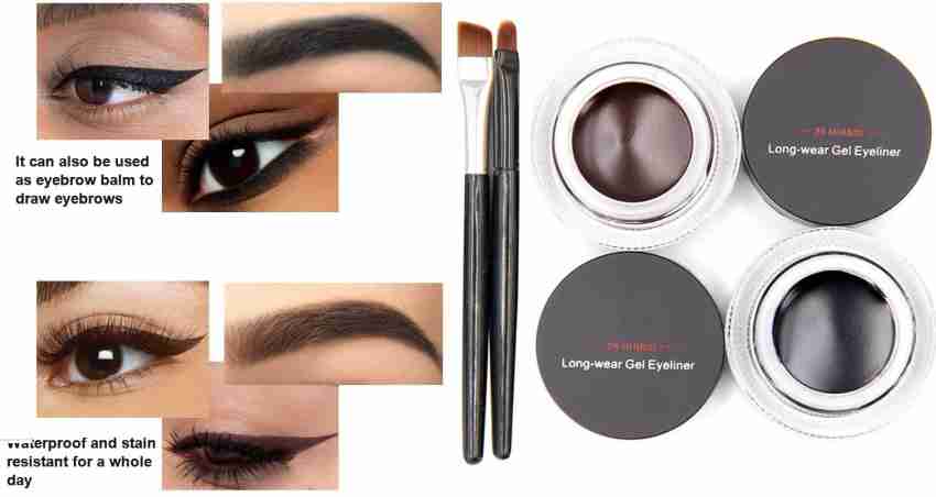 SEUNG Waterproof Long Lasting Gel Eyeliner, Black and Brown 6 g - Price in  India, Buy SEUNG Waterproof Long Lasting Gel Eyeliner, Black and Brown 6 g  Online In India, Reviews, Ratings