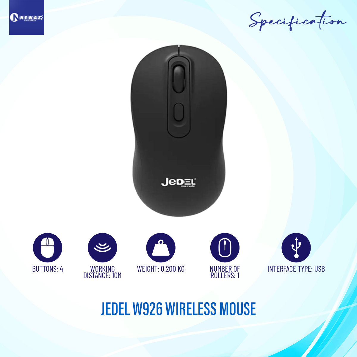 Jedel W926 Wireless Mouse. 