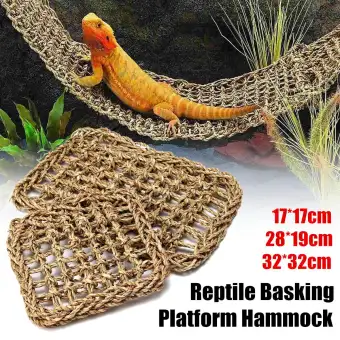 3 Size Seaweed Reptile Hammock Snake Lizard Pet Basking Platform