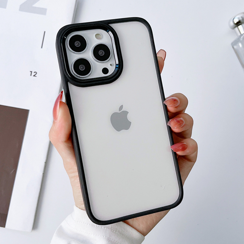 Q Series Magic Mask Case For iPhone 6 7 8 Plus X Xr Xs Max, 11 Pro Max, 12 Pro Max, 13 Pro Max, 14 Pro Max, 15 Pro Max, 16 Pro Max Transparent Black Shockproof Camera Protective Premium Quality Back Cover. 