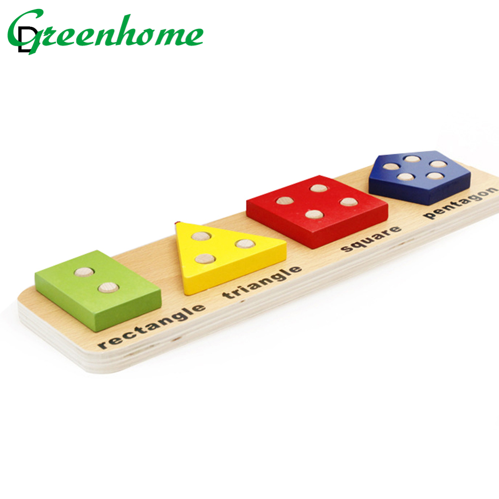 Greenhome Wooden Geometric Math Fraction Puzzle Pairing Stacker Game  Educational Kids Toy: Buy Online at Best Prices in Bangladesh | Daraz.com.bd