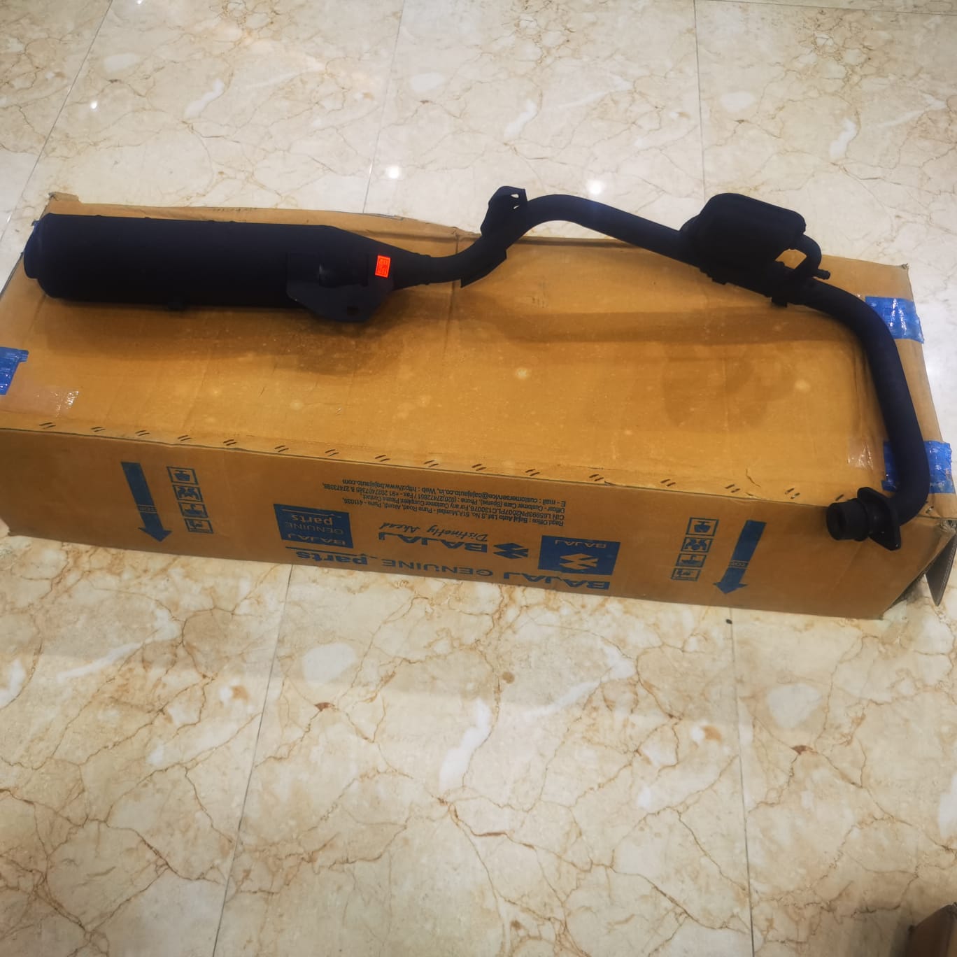Silencer Complete Bajaj-Pulsar UG4/UG7. 