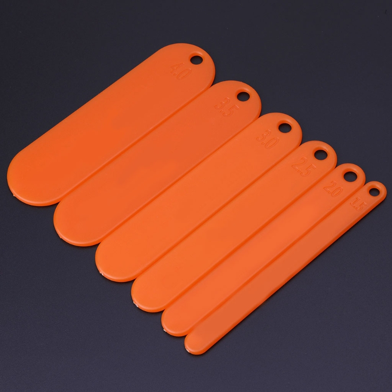 6 Pcs/Set Fishing Netting Shuttle 6 Size Tackle Plastic Net Making Repair Tools. 