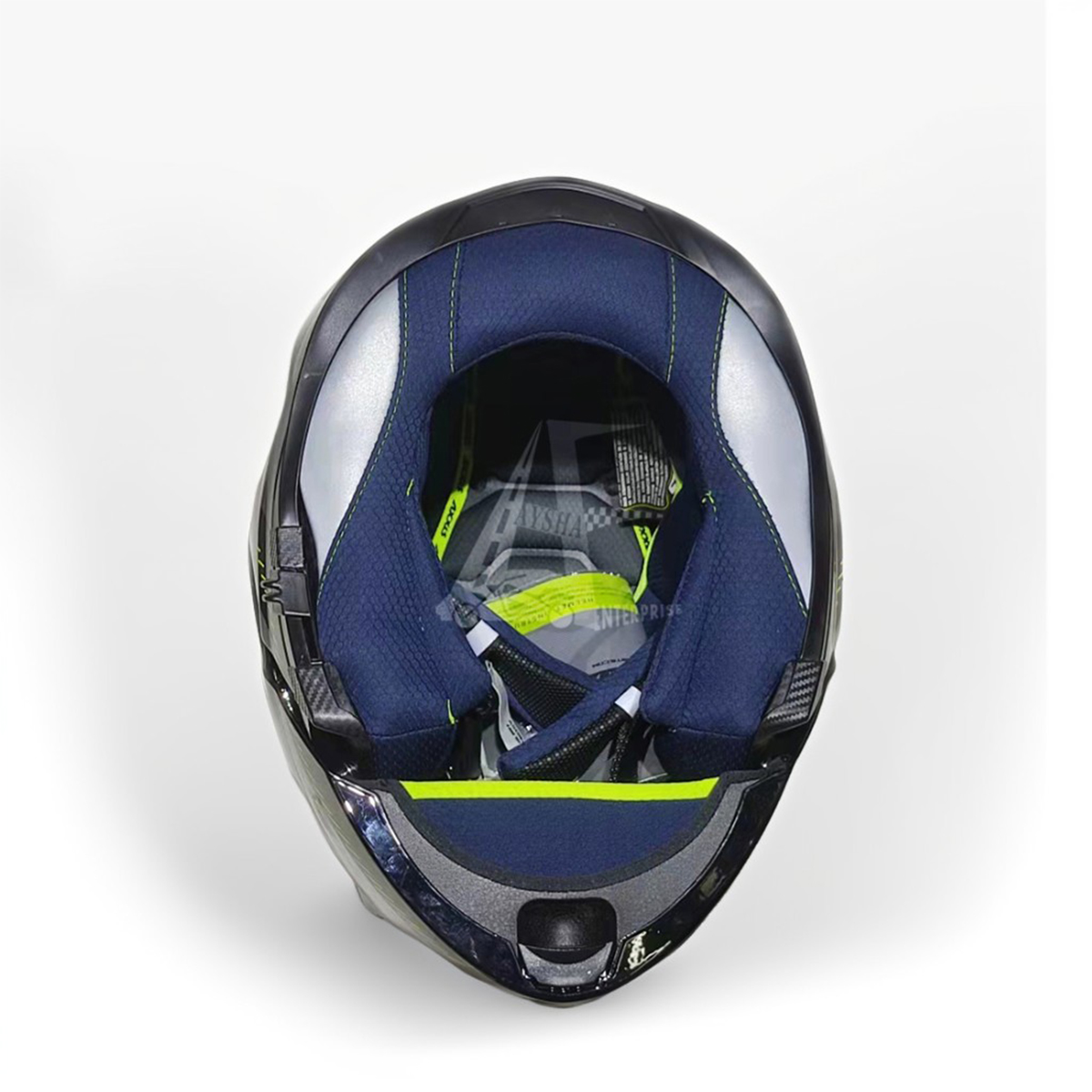 Full Face Axxis Eagle Gecko SV  Shield B2 Glossy Grey - Helmet. 