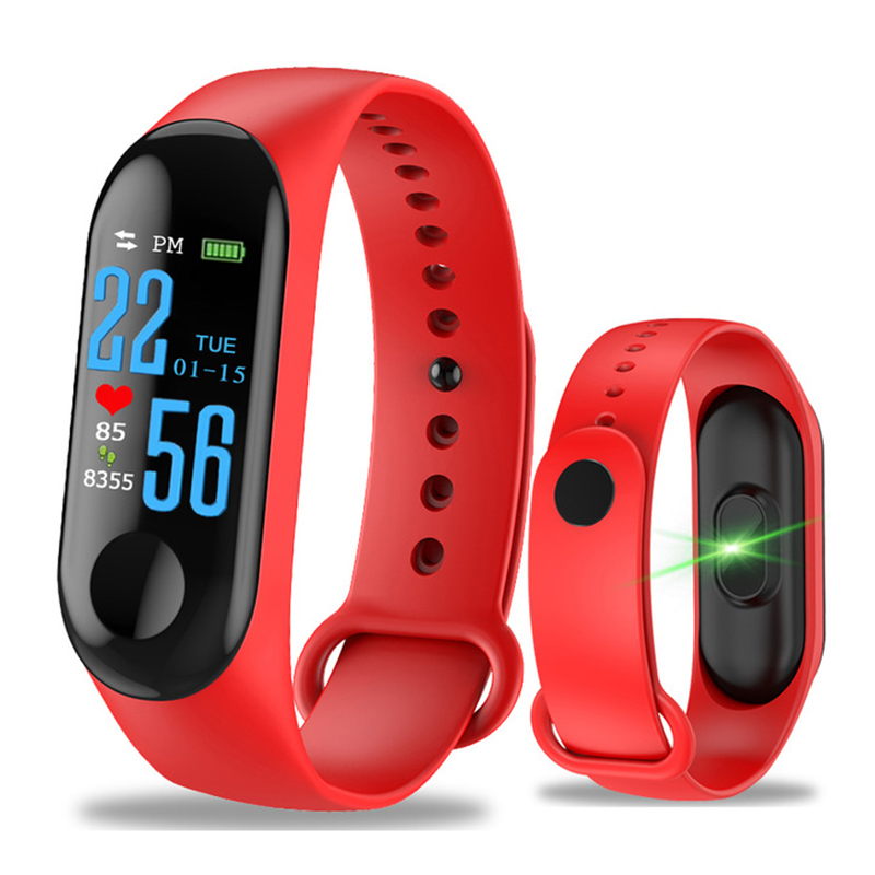 M3 Smart Bracelet IP67 Waterproof With All-day Activity Tracking. 