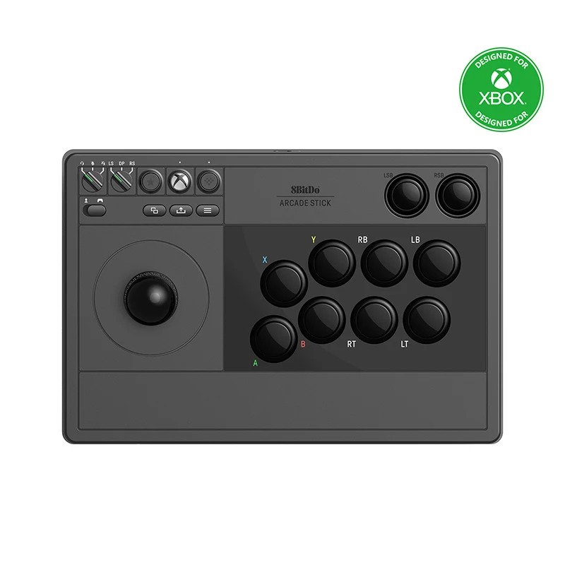 8BitDo Arcade Stick for Xbox Series X/S, Xbox One Wireless .4G Arcade Fight Stick for Windows 10 and Above Game Accessories