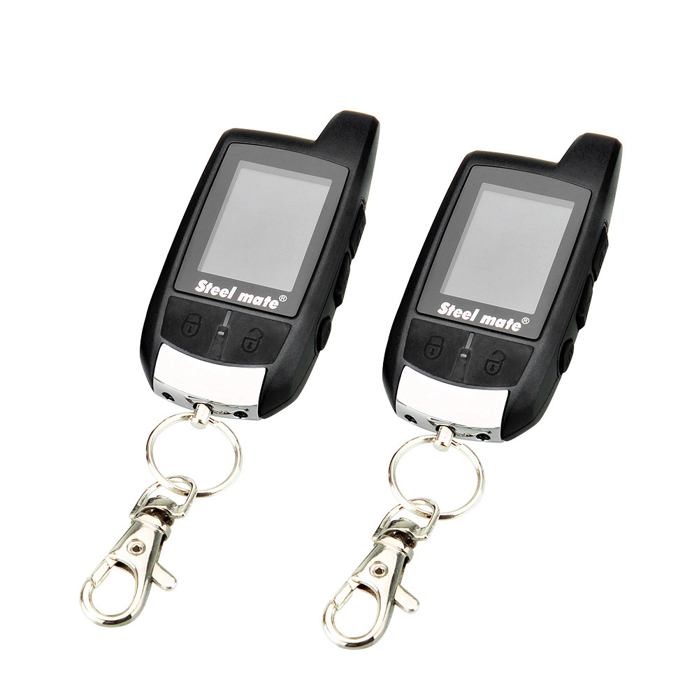 Steelmate 888E Two Way LCD Car Alarm Keyless Entry Security System. 