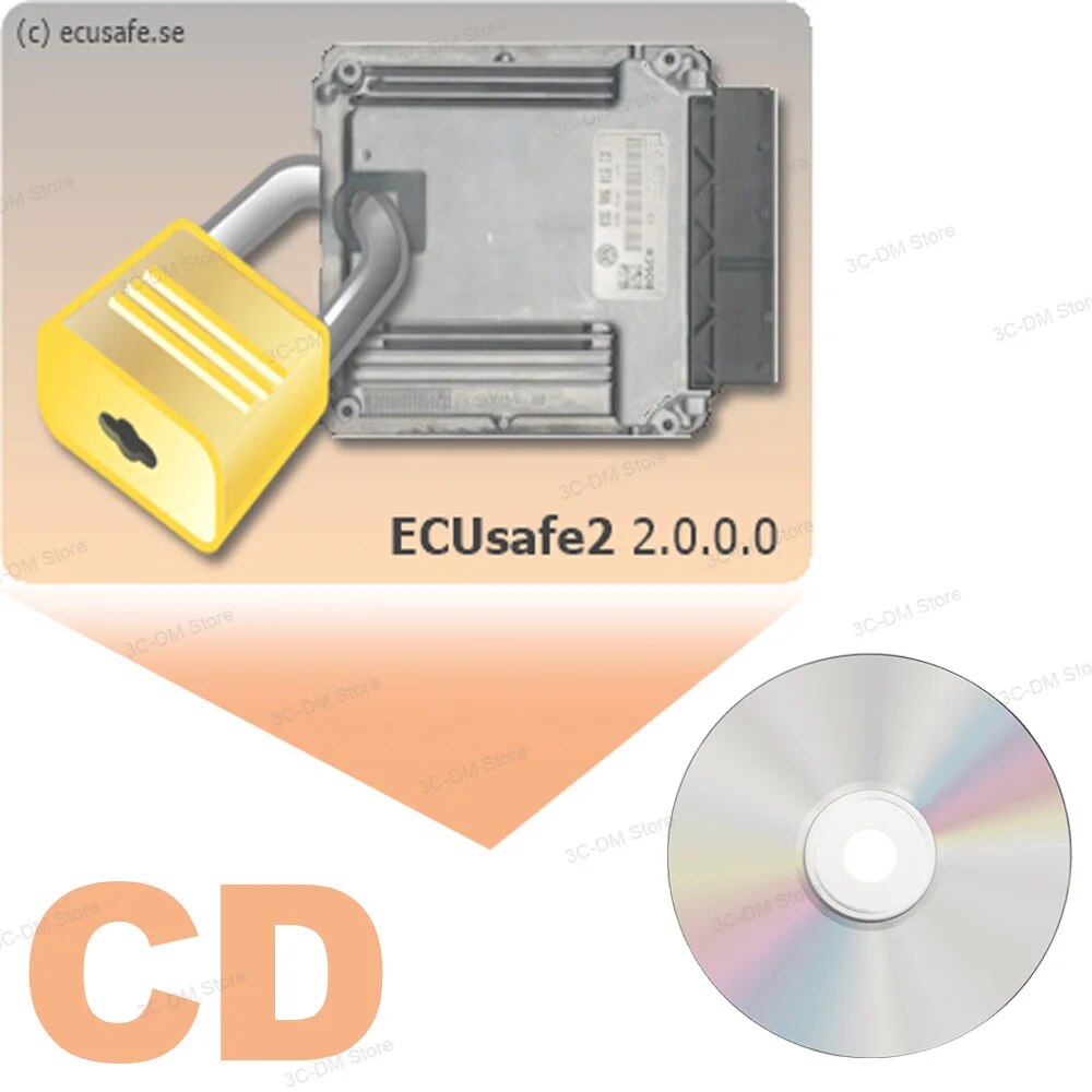 Newest ECUSafe 2.0 prevent car theft For ECU programming Error code diagnosis Anti-theft ECU identification Software freeship. 