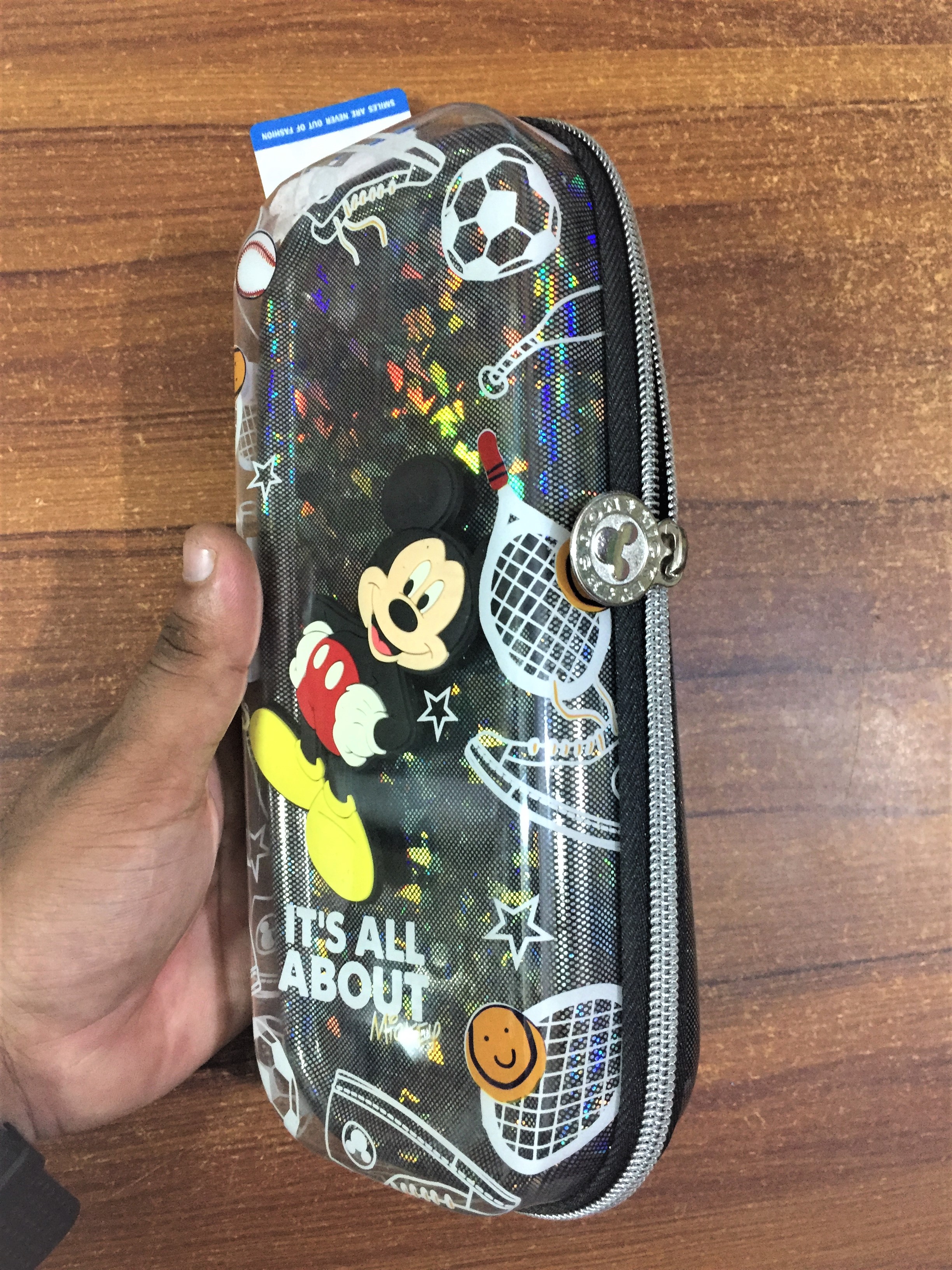 thumbnail image 2 of J JOYSAY Dark Blue Marble Texture Pencil Case Pouch Big 2 of 12