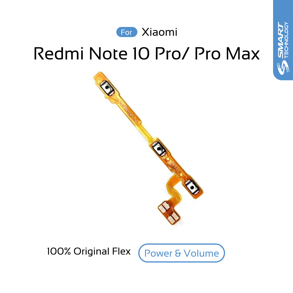 For Redmi Note 10 Pro/ Note 10 Pro Max Power Button & Volume Button Flex Replacement Parts. 