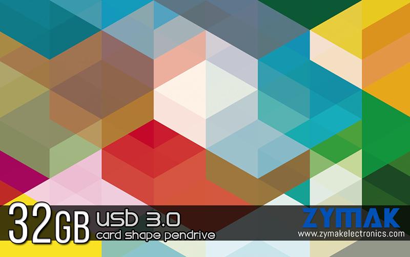 Card Pendrive 32Gb Pendrive - New Gadget - Zymak Usb 3.0 Pen Drive Ultra Slim Card Flash Drive - Durable Storage Device. 