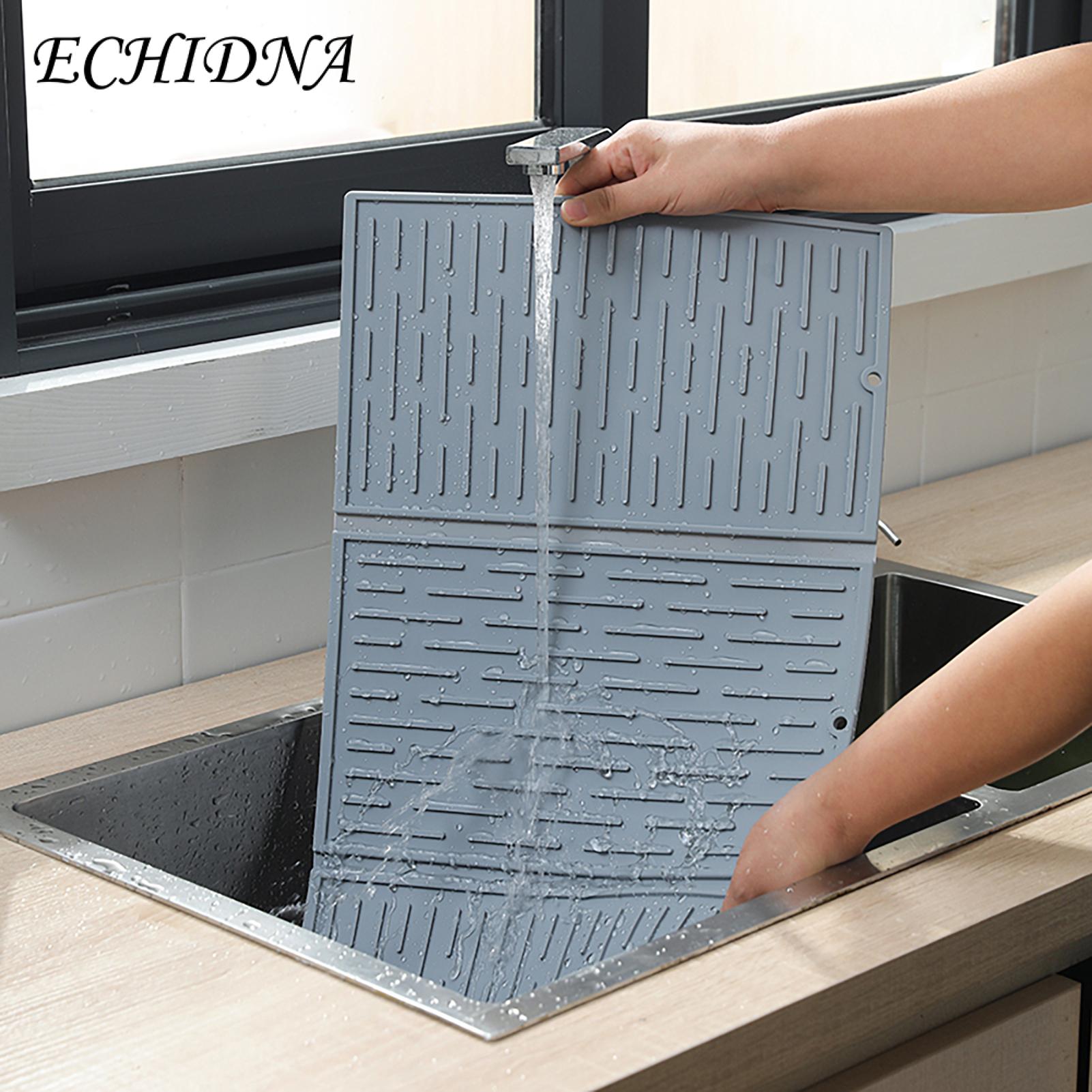 ECHIDNA Dish Drying Pad Noise Reduction Tear-resistant Dish Drying Pad. 