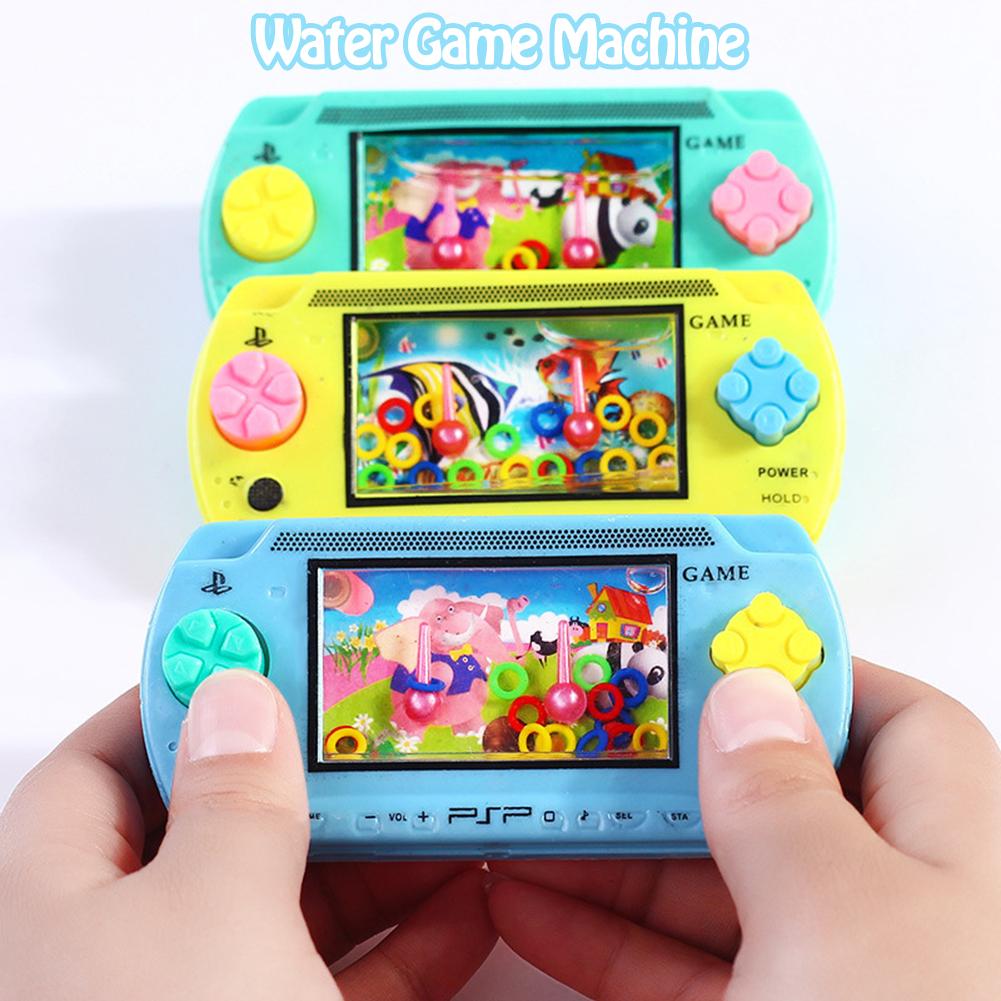 【happy one】Ring Machine Nostalgic Childhood Children's Retro Toy Machine Circling Game Machine Random. 