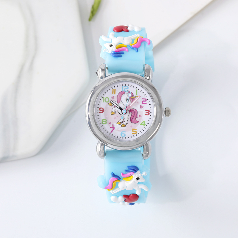 New Cartoon Girls' My Little Pony: Friendship Is Magic Children's Watch Silicone Student Quartz Watch One Piece